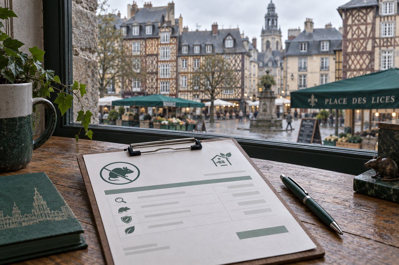 Prix d'une dératisation à Rennes